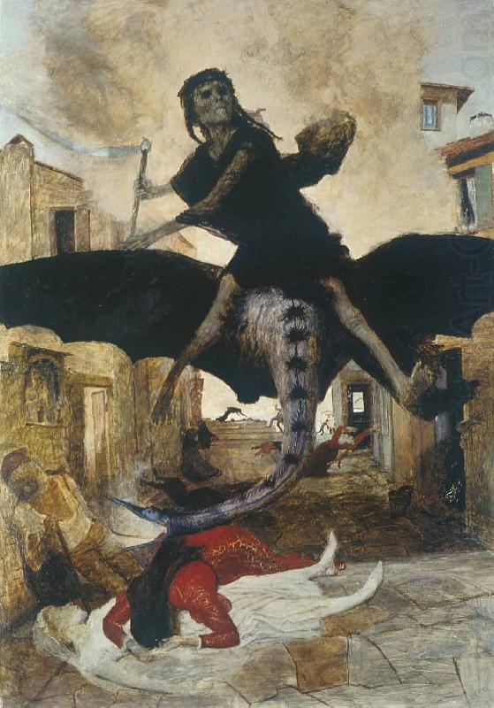 Plague, Arnold Bocklin